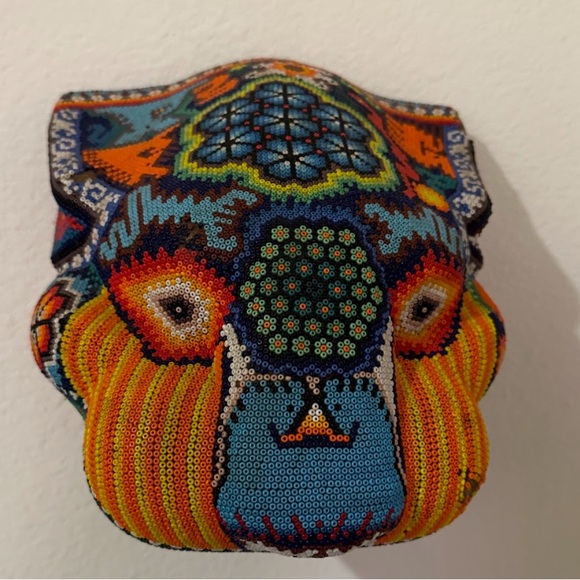 Two Aztec masks from Teotihuacan Pyramids near Mexico City. - Picture 4 of 7